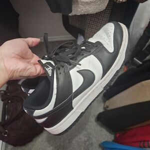 Nike Black and White Sneakers